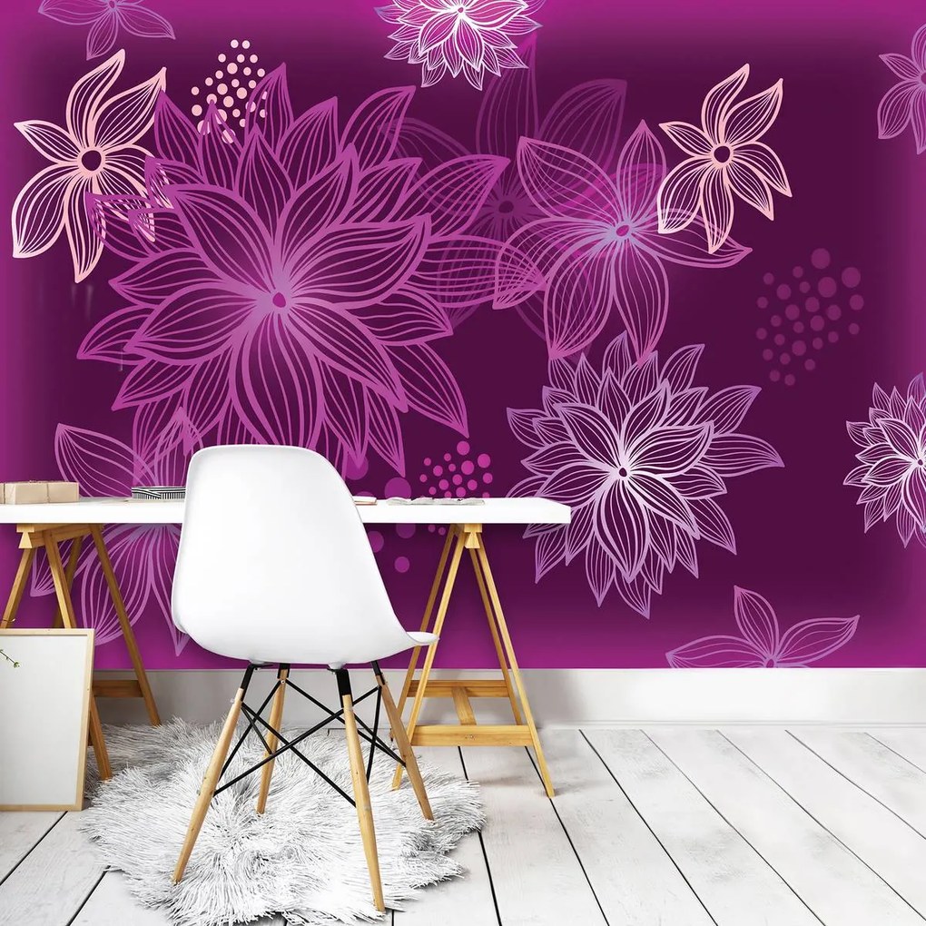 Fototapet - Flori (152,5x104 cm)