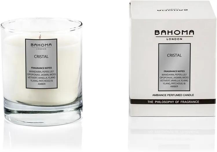 Lumânare parfumată Bahoma London, aromă de vanilie și patchouli, 75 ore