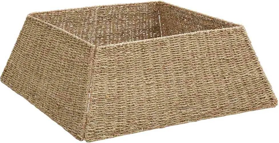 vidaXL Guler pentru Pomul de Crăciun Maro 70 x 70 x 28 cm