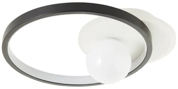 Plafonieră LED dimabilă Brilliant ATLANTA LED/24W/230V negru/alb