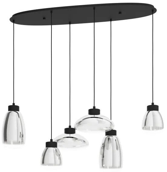 Lustră LED dimabilă pe cablu Eglo 390301 SARNARRA 6xLED/5,4W/230V 2700K