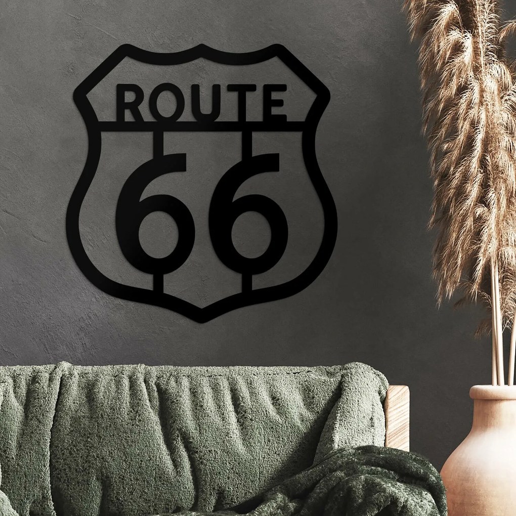 DUBLEZ | Tablou retro pentru perete - Route 66