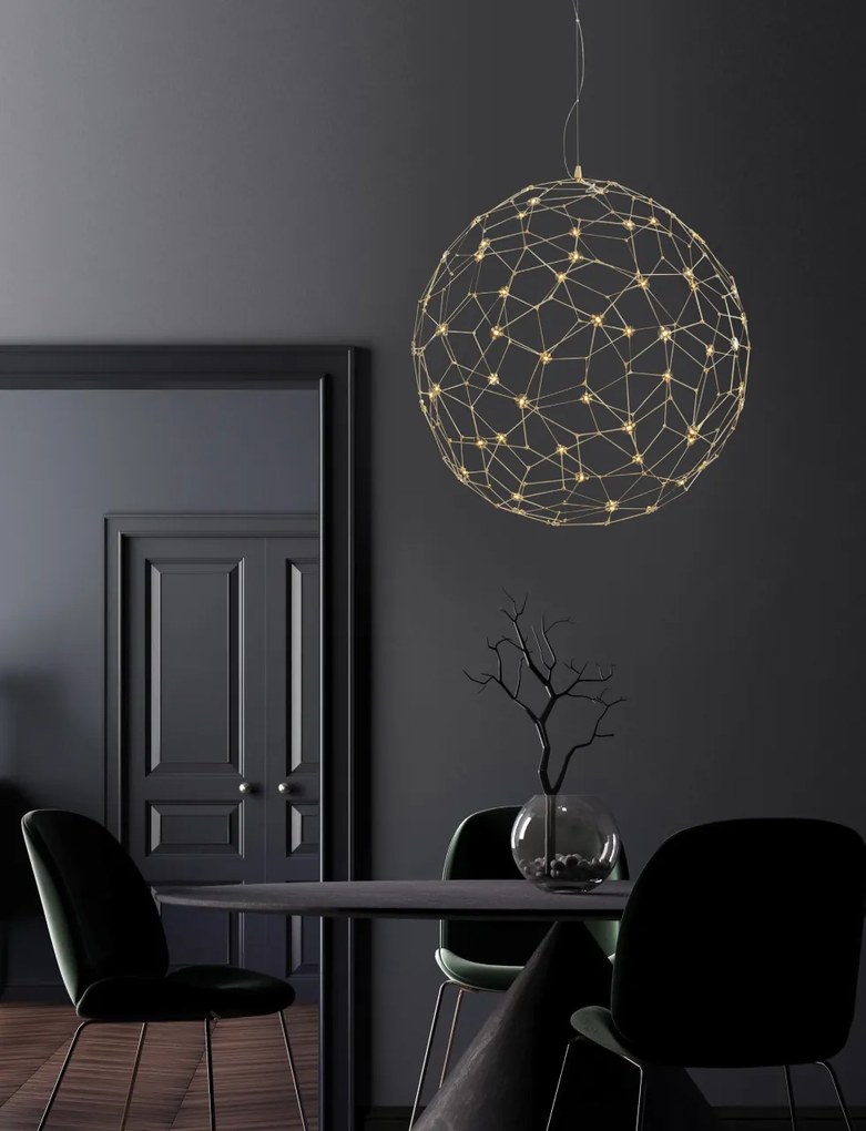 Lustra LED deosebita design modern SOLE, 60cm