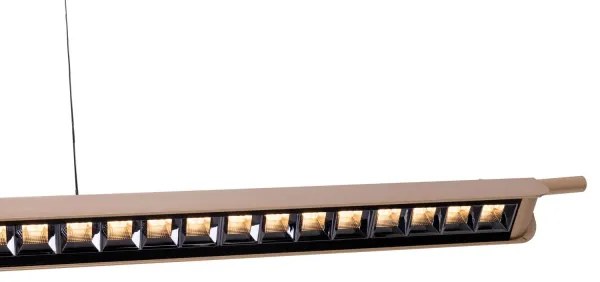 MAXLIGHT P0596 - Candelabru LED suspendat pe cablu JO-JO LED/40W/230V, auriu