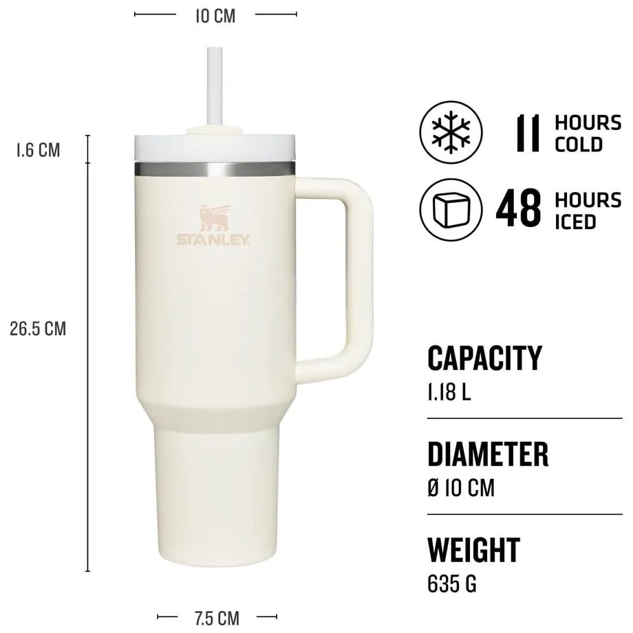 Termos crem 1,18 l Quencher H2.O FlowState – Stanley