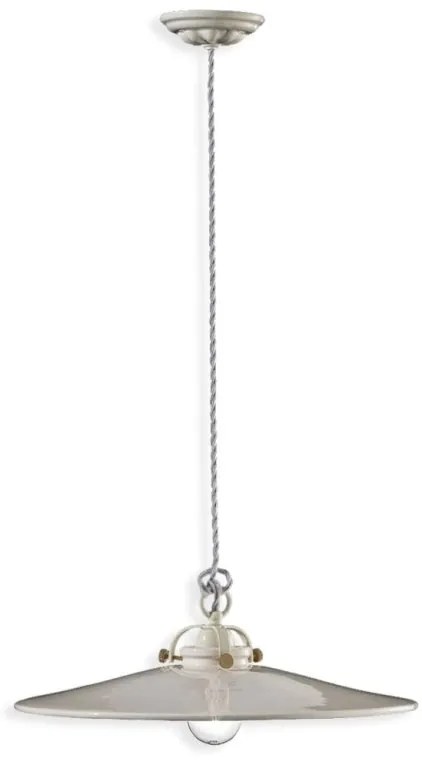 Pendul ceramic design retro realizat manual B-W