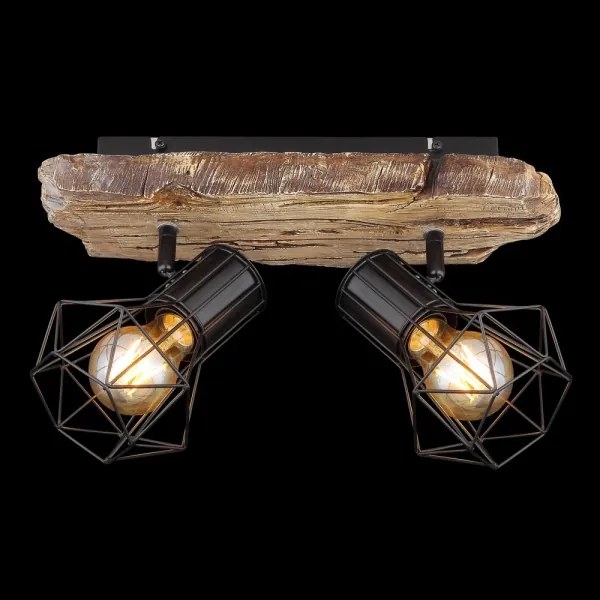 Globo 54017W-2 - Spot PRISKA 2xE27/60W/230V