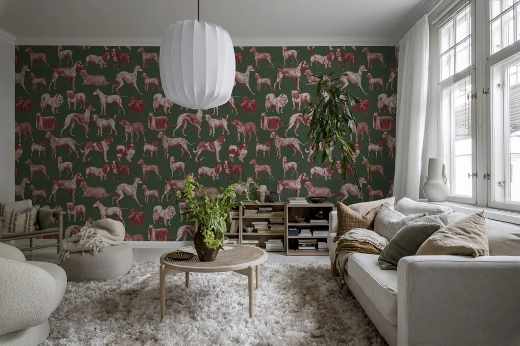 Fototapet, Dogs, Red Tan, Rebel Walls