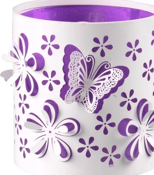 Lampă de masă ONLI TITILLA 1xE14/6W/230V 22 cm mov/alb