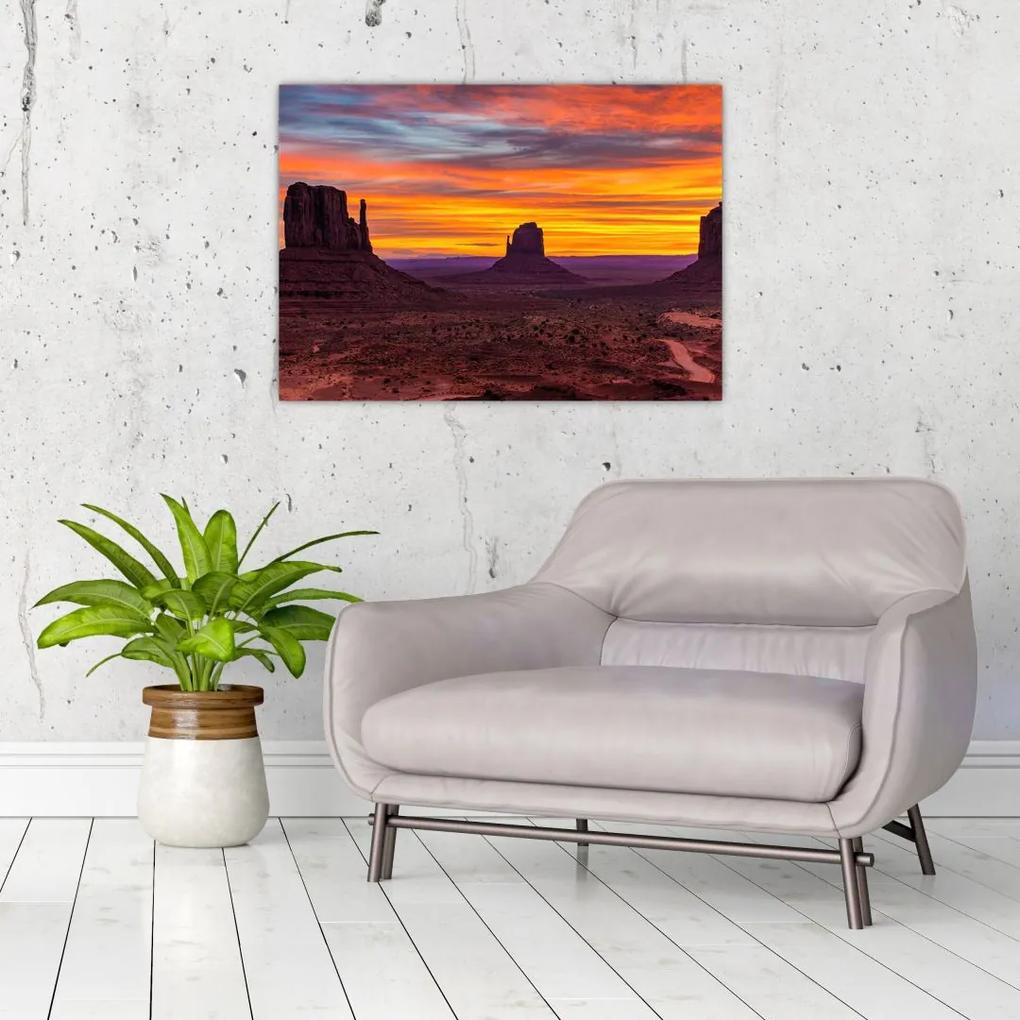 Tablou - Monumentul Valley în Arizona (70x50 cm), în 40 de alte dimensiuni noi