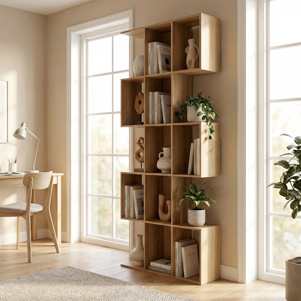 HOMCOM Divizor elegant cu design zigzag | Aosom Romania