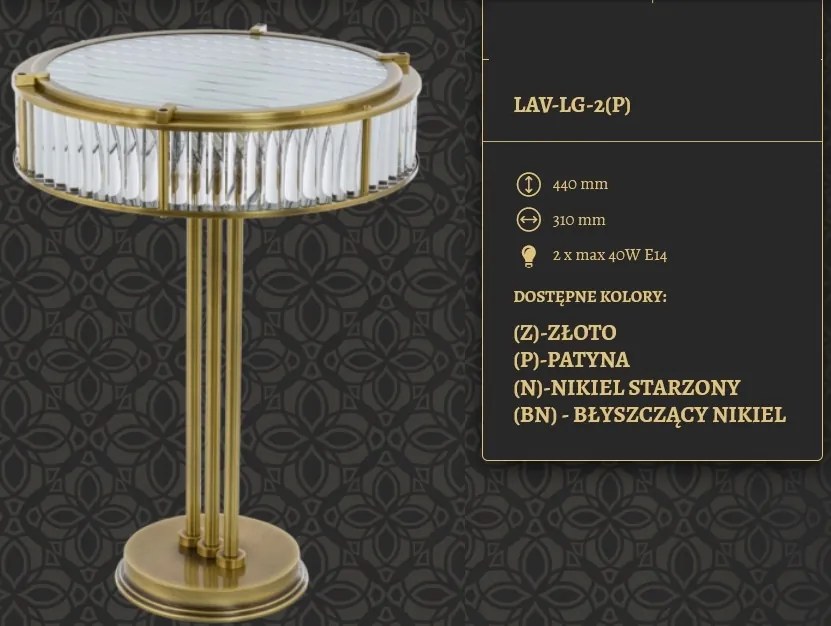 Veioza, Lampa de masa design LUX realizata manual LAVONE
