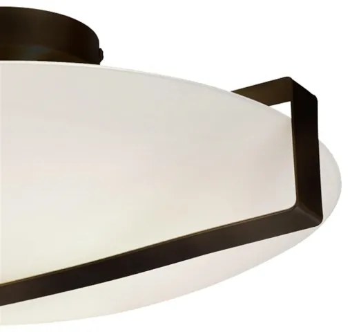 Searchlight 73990-3BK - Plafonieră SUNDIAL, 3 x E27/40W/230V, negru