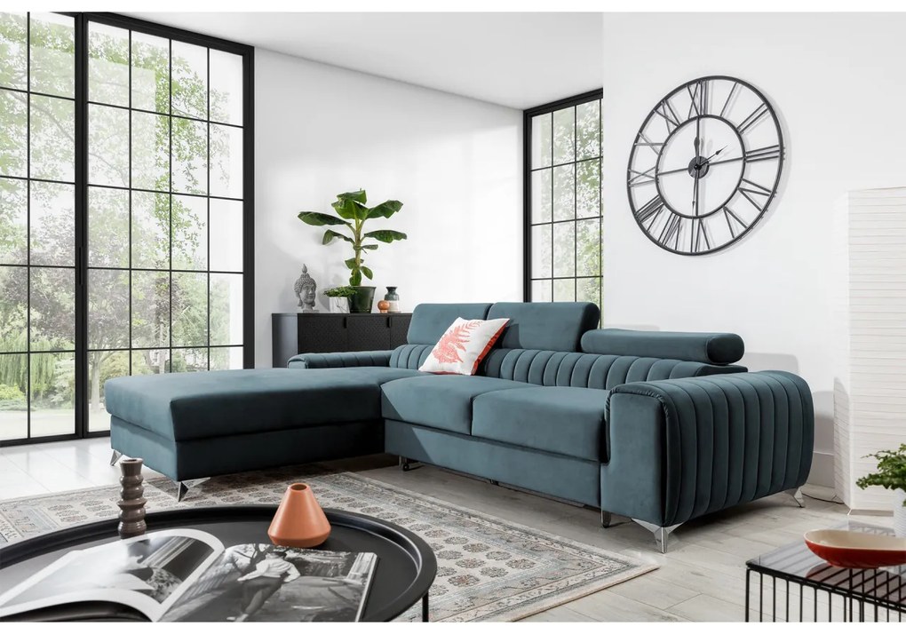 Coltar extensibil Grayson pe stanga Velvetmat 100