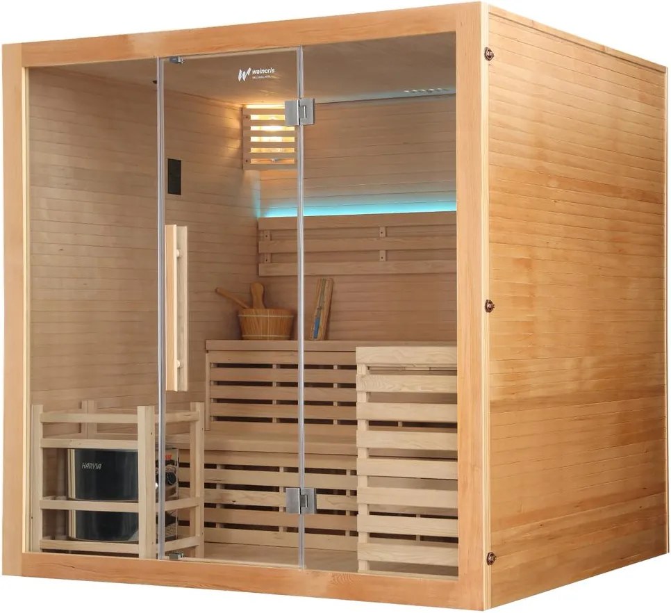 Sauna finlandeza Vitralin 230x200x200 cm