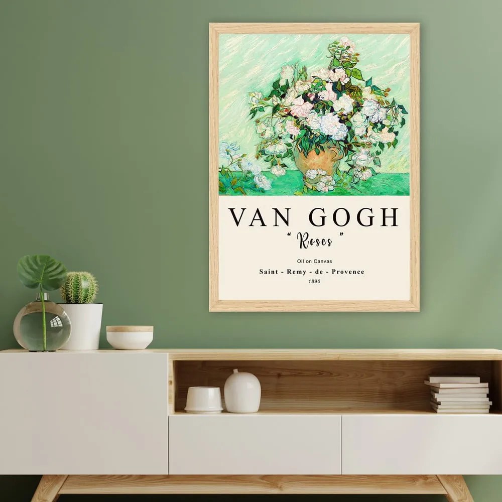 Poster cu ramă 35x45 cm Vincent Van Gogh – Wallity