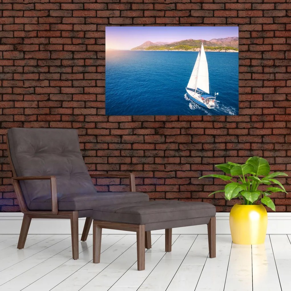 Tablou - Excursie cu navă (90x60 cm)