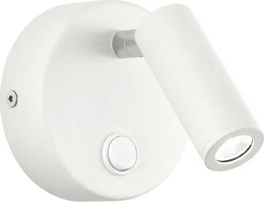 Ideal Lux - Aplică de perete tip spot LED PAGE LED/3W/230V CRI 90 alb