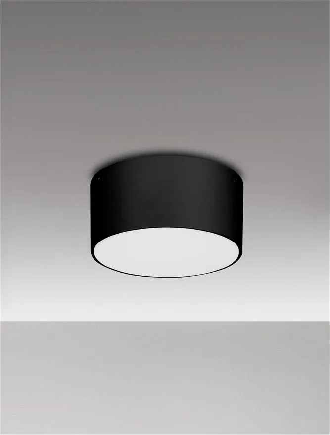 Plafoniera LED pentru iluminat exterior IP65 JUDI D-12cm negru