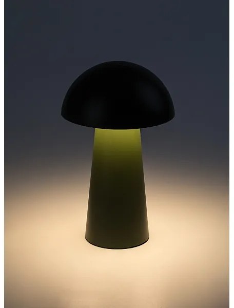 Rabalux 76038 - Lampă LED MIREO de exterior, tactilă, dimabilă, 1,5 W/5 V, IP44, 1200 mAh, USB, verde