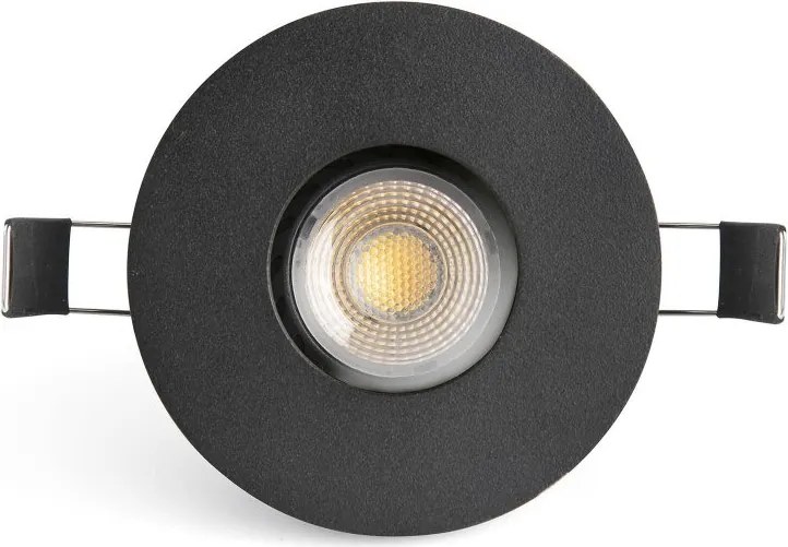 Spot incastrabil tavan IP65 NIVA negru