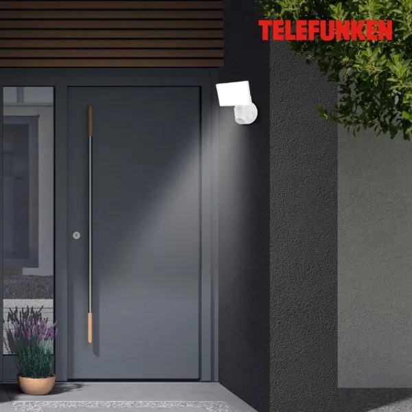 Aplică LED de exterior cu senzor Telefunken 304306TF LED/16W/230V IP44