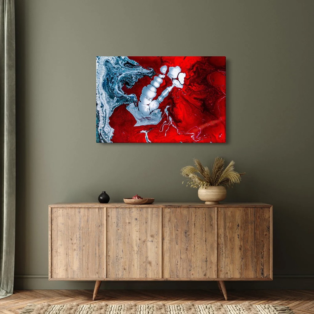 Tablou cu pete abstarcte (90x60 cm)