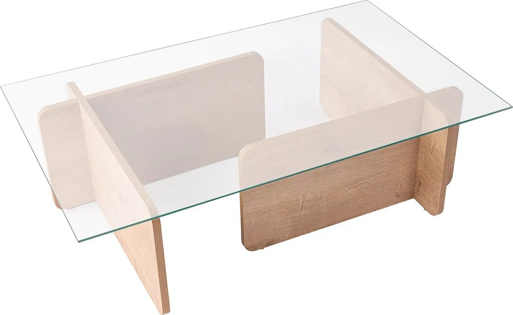 Măsuță de cafea Flavio Honey Oak