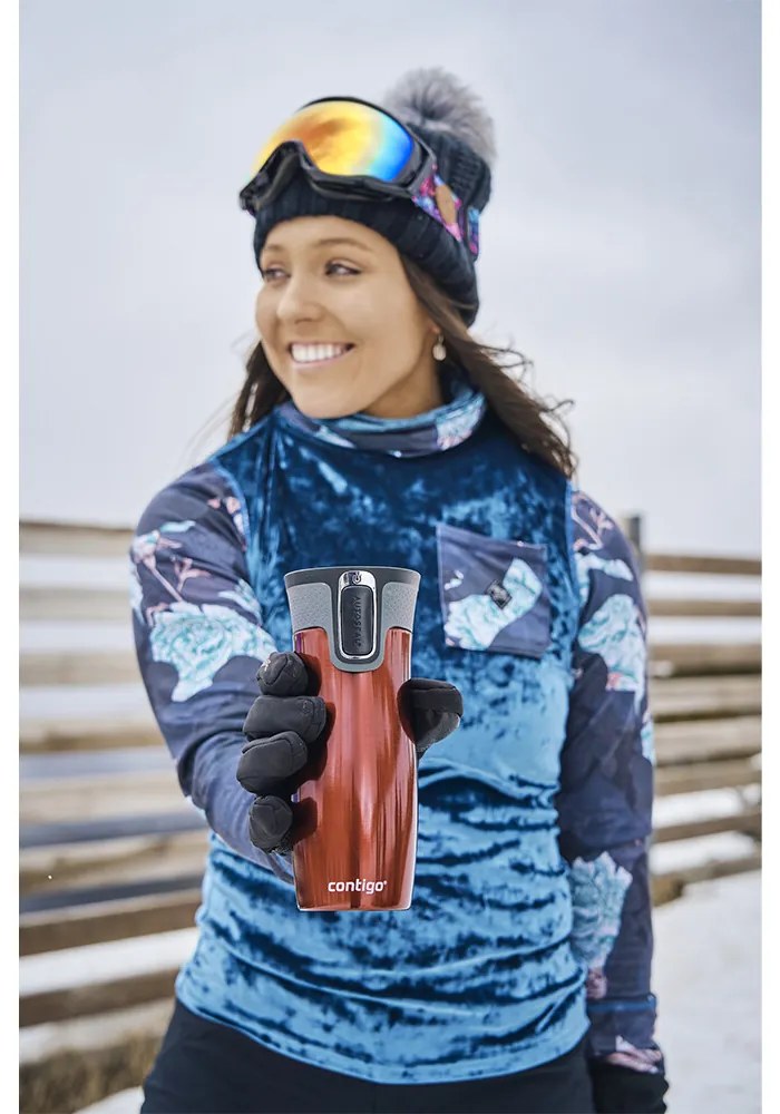 Sticlă termică Contigo West Loop 470 ml Red