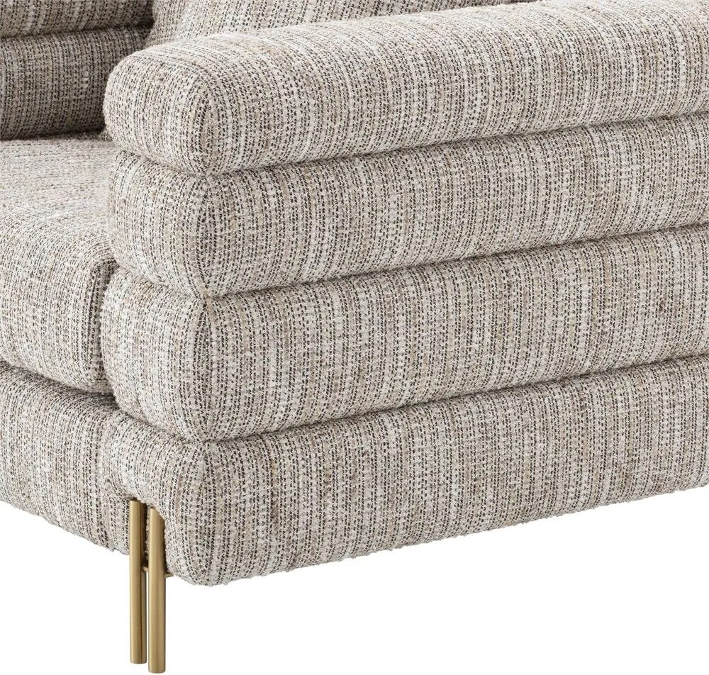 Fotoliu elegant design LUX York, bej mademoiselle 115311 HZ