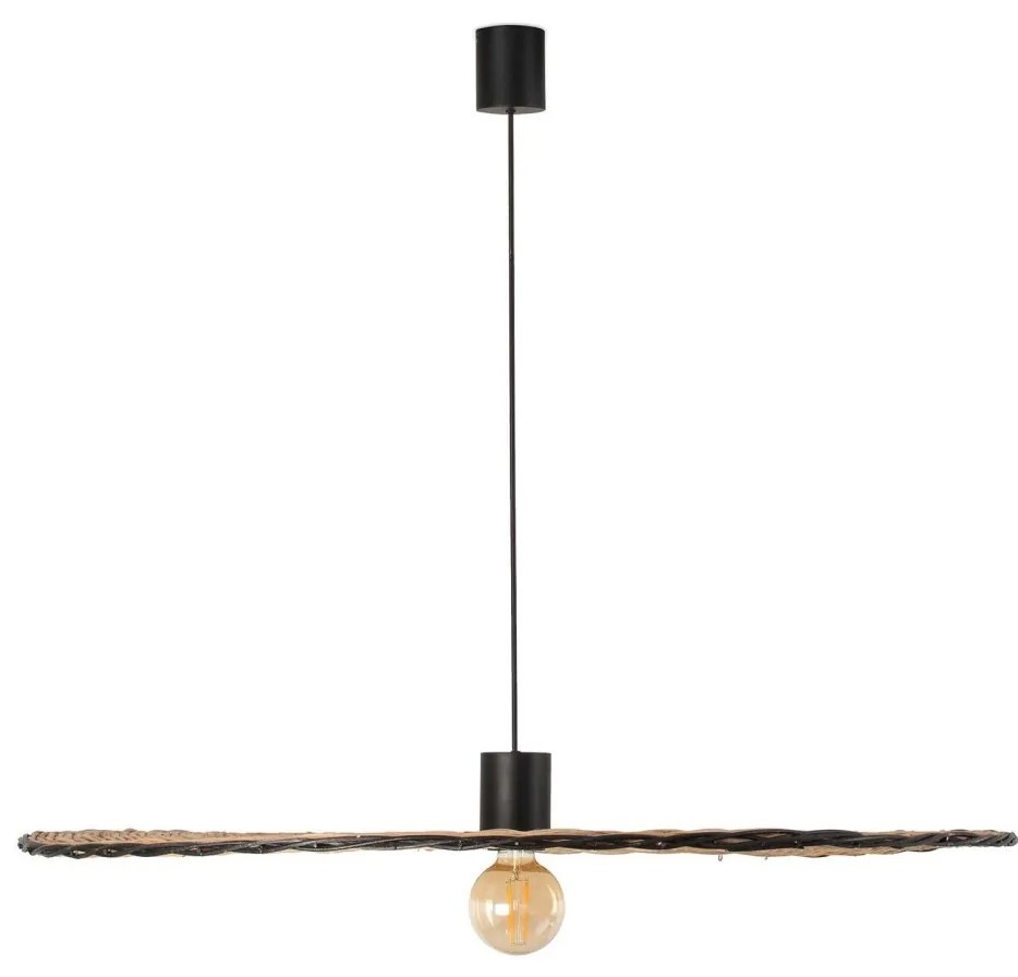 Lustra / Pendul suspendat design natural din ratan COSTAS 100cm