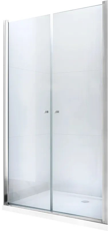 Mexen Texas ușa de duș cu balamale 70 cm, transparent, Crom - 880-070-000-01-00