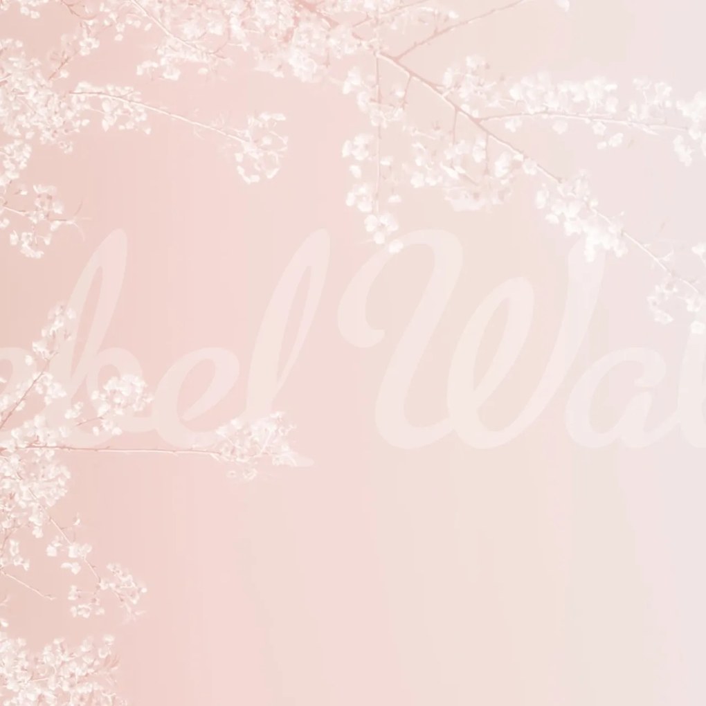 Fototapet, Pink Branches, Rebel Walls
