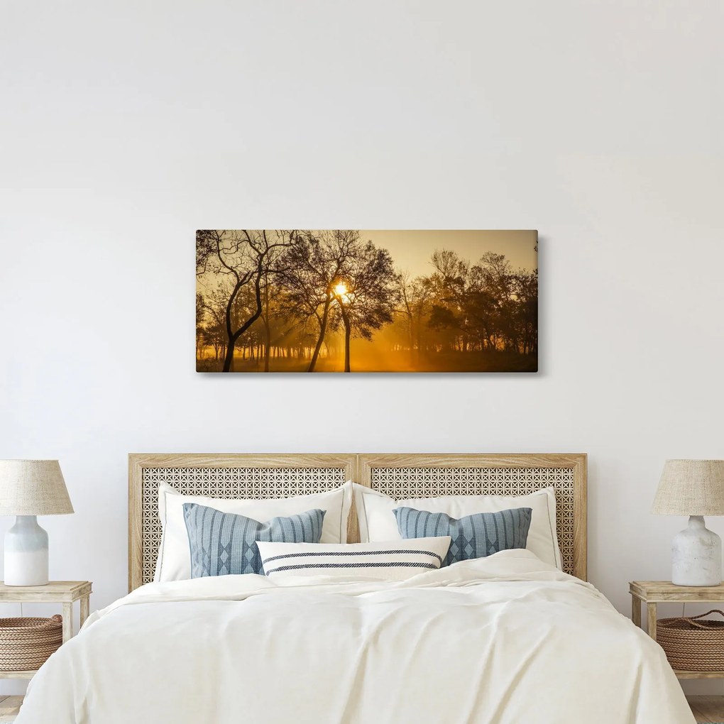 Tablou cu răsăsrit de soare (120x50 cm)