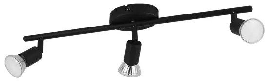 Spot LED Eglo 32431 BUZZ-LED 3xGU10/2,8W/230V 3000K negru