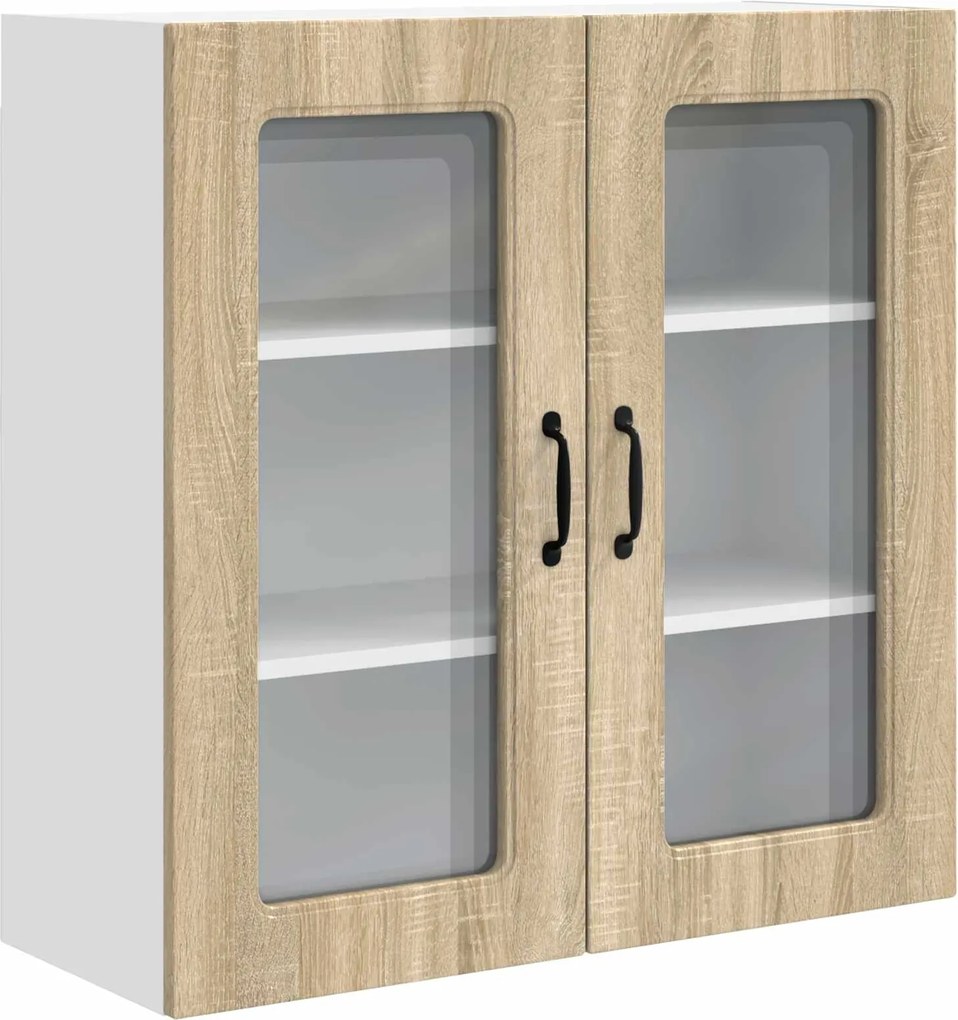 vidaXL Dulap de bucătărie Kalmar Stejar Sonoma 80 x 31 x 80 cm