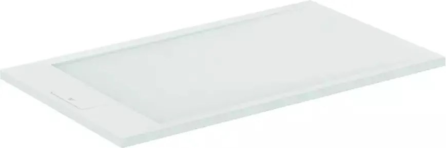 Cadita de dus dreptunghiulara Ideal Standard i.life Ultra Flat S alb pur 120x70 cm