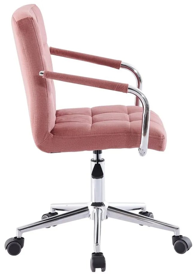Scaun de birou Seattle (roz + argintiu). 1098709