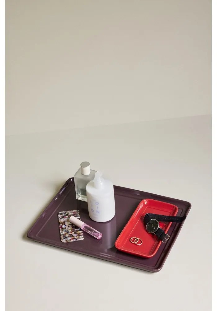 Tăvi decorative 2 buc. din ceramică 35x26 cm Amare – Hübsch