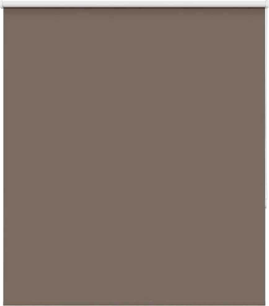 vidaXL Jaluzea cu role opace cafea 130x150 cm lățime material 126,6 cm