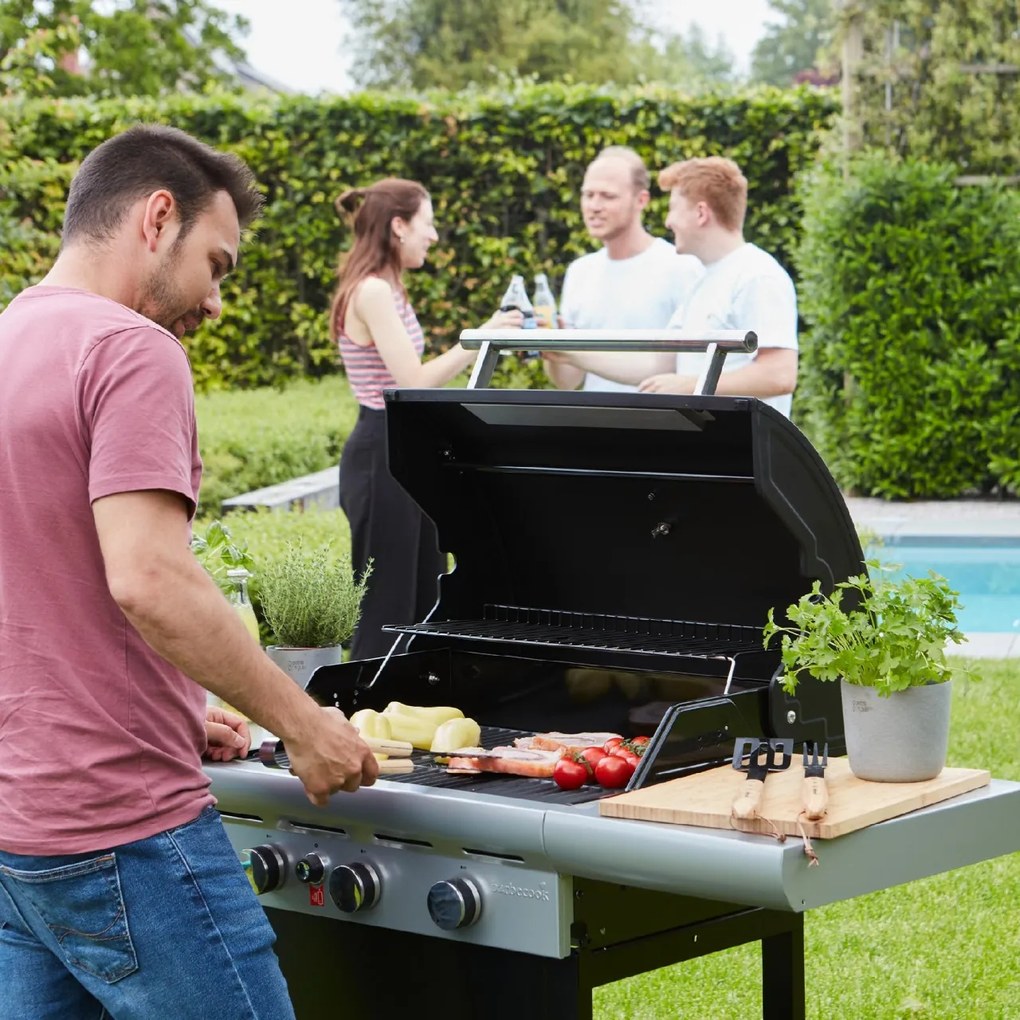 Barbecook BC-GAS-2002 Spring 3112 grătar pe gaz cu depozitare, 133x57x115cm