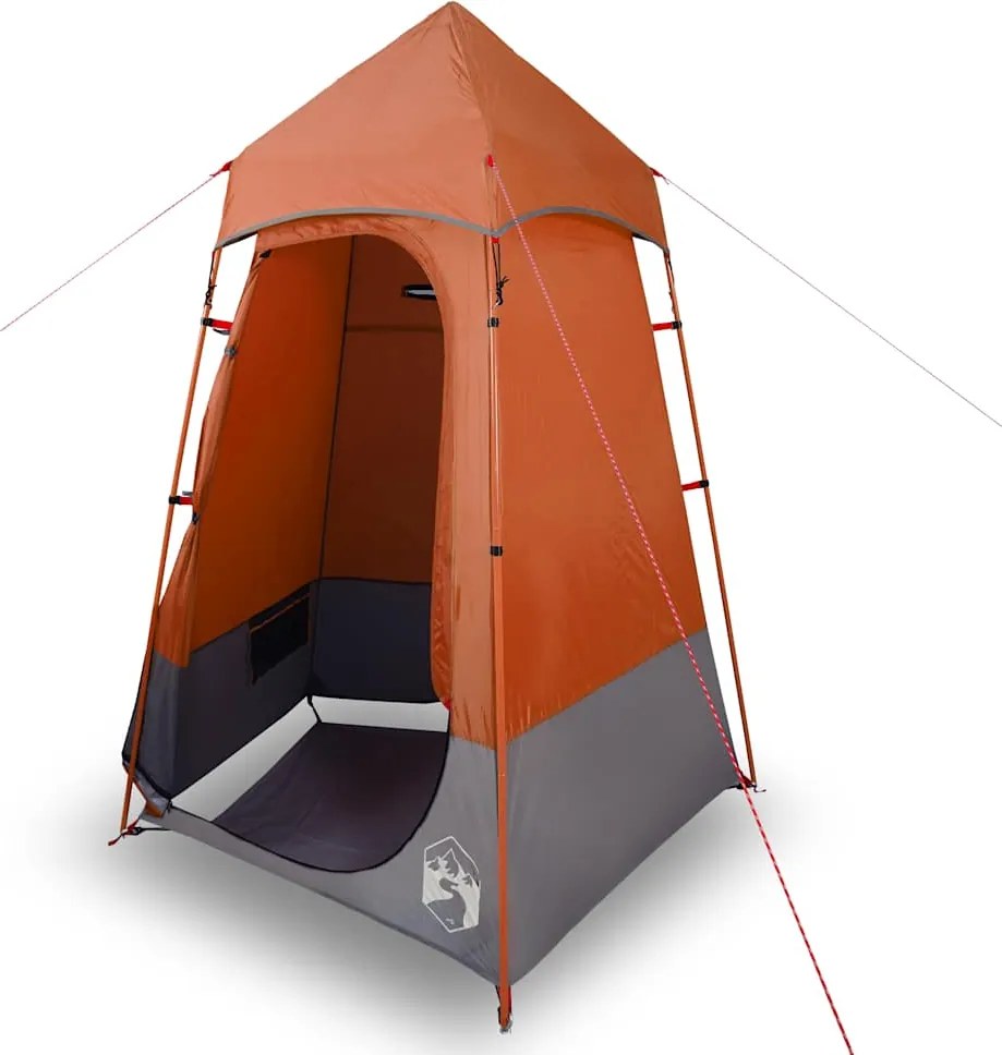 vidaXL Cort de toaletă, portocaliu, impermeabil