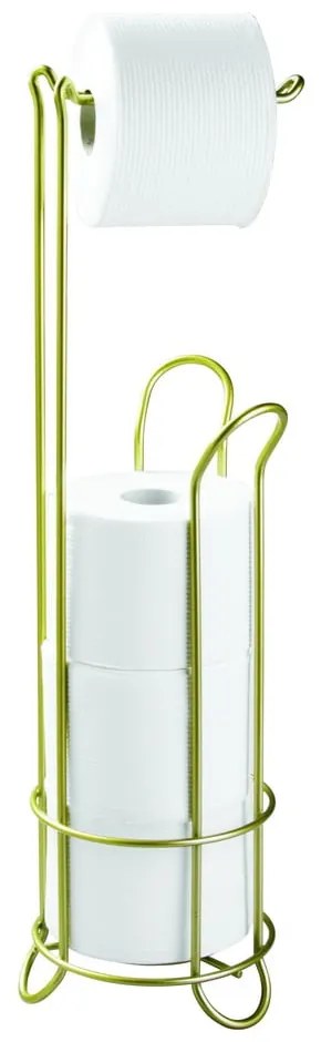 Suport pentru hârtie igienică auriu din oțel Classico – iDesign