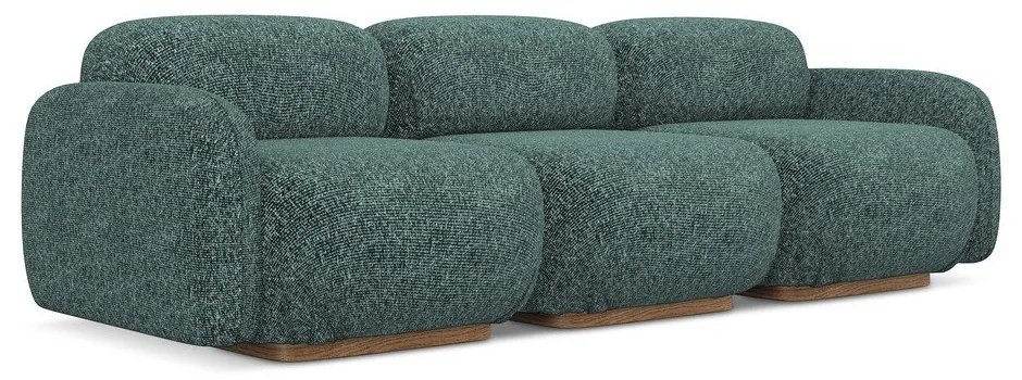 Canapea modulară turcoaz 270 cm Ailani – Makamii