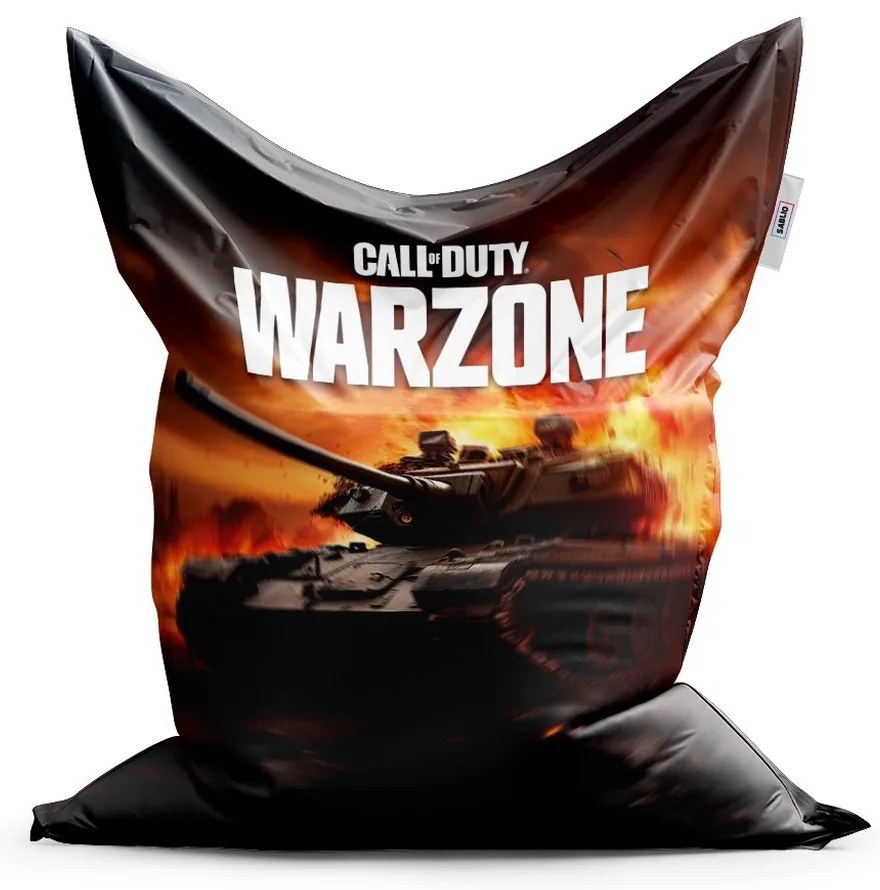 Sac de șezut Classic CoD Warzone Tank - pentru copii, portocaliu