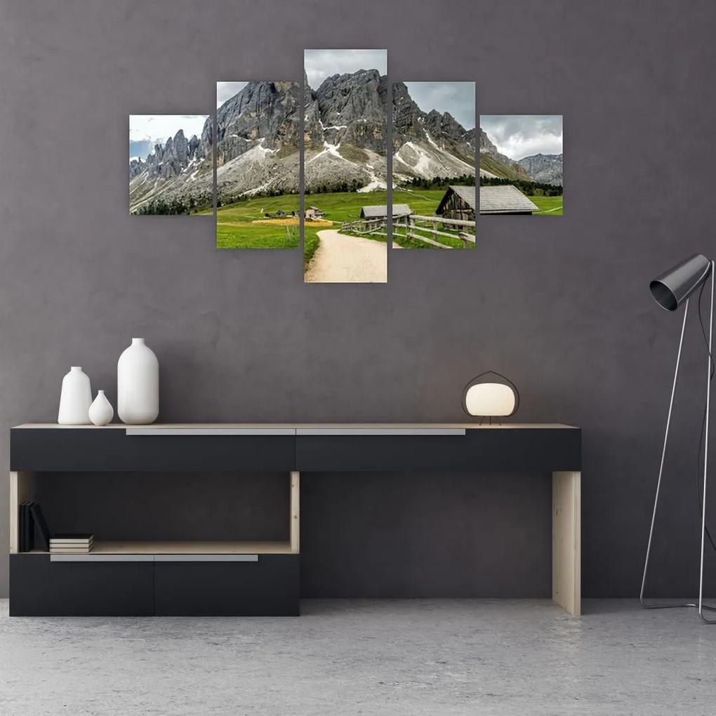 Tablou -  În munții austrieci (125x70 cm), în 40 de alte dimensiuni noi