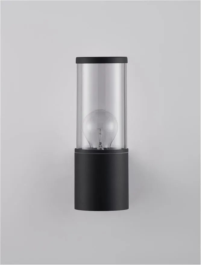 Aplica de perete pentru exterior design modern IP65 Zosia negru