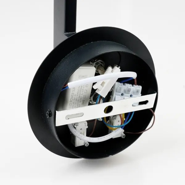 Brilagi - Lampă LED de perete DAYA 1xE14/40W/230V + LED/3W negru