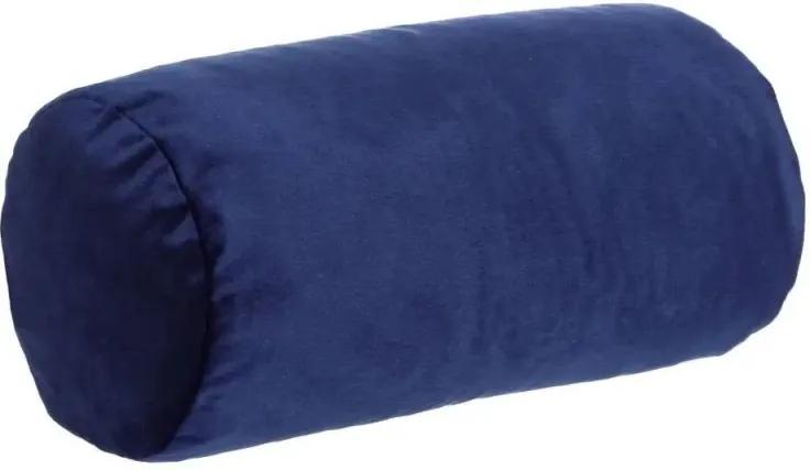 Perna albastra din catifea 30x15 cm Round Ixia
