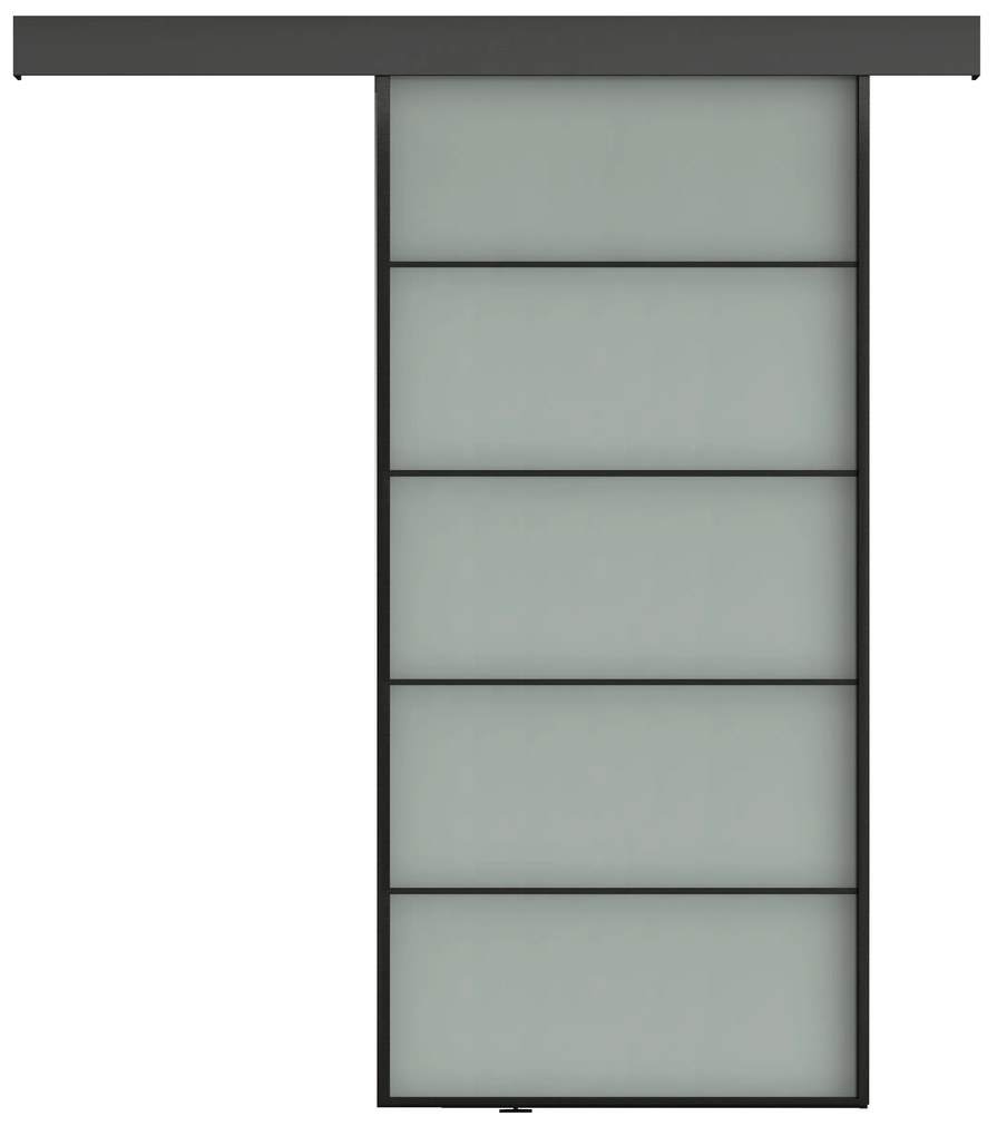 Ușă glisantă sticlă sablată ASB-004